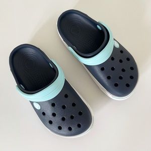 Navy Crocs